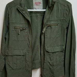 Military Style Lightweight Mini Jacket